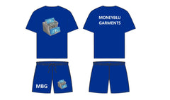 MBG Dark Blue Fall short set