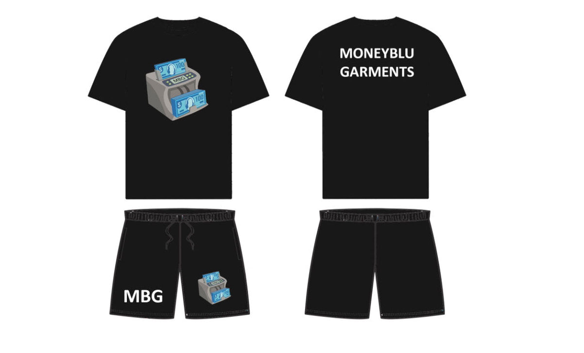 MBG Black Fall short set