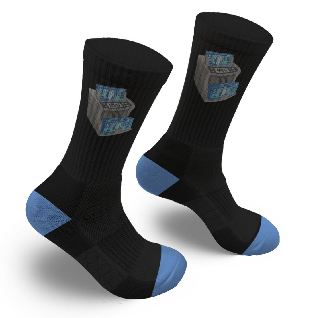 MBG Black Stay Ups (socks)